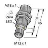 Czujnik indukcyjny Turck BI8-M18K-AP6X-H1141, 10 - 30 V, 1 szt.