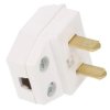Wtyczka kątowa 24V z płaskimi bolcami 10A 2P 96-000-10\P01