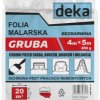 FOLIA MALARSKA GRUBA BEZBARWNA 4*5M 450G