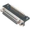 Assmann WSW A-DF 25 A/KG-T1 D-Sub Female 25 Way 2.54mm Euro Standard