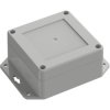 ABS enclosure, (L x W x H) 90 x 90 x 45 mm, light gray (RAL 7035), IP65, BYB-3-90H0311