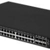 EDIMAX IGS-5654PLX Przemysłowy przełącznik VLAN 54-portowy Gigabit PoE+ Web Smart z 6 portami 10GbE SFP+ do celów monito