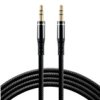 Kabel Przewód Silikonowy Audio Aux Wtyk - Wtyk Mini Jack 3.5 Mm Stereo 100Cm...