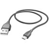 Hama 201586 USB charging cable USB-A to Micro-B 1.50 m Black