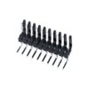 Szpila złącza płytki drukowanej 10-pinowe raster: 3.96mm -rzędowe Molex Przewlekany