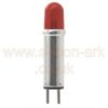 NSN 6240-00-054-6540 red neon cartridge lamp - CML