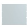 Hammond PBPA19015LG2 9U 19" Rack Aluminium Blank Panel Light Grey 483 x 3 x 400