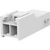 Socket housing, 2 pole, pitch 3.96 mm, straight, natural, 179463-1