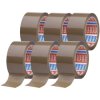 tesa 64014-501-00 tesapack Packaging Tape 66m x 50mm brown 6pcs silent