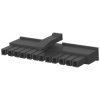 Socket header, 12 pole, pitch 3 mm, straight, black, 1-1445022-2