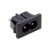TruComponents 230415 IEC connector Plug, vertical: Pins: 2 2.5 A
