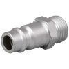 Sealey ACH04 High Flow Screwed Adaptor Male 1/4"BSPT - Pack of 5