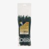 Opaska kablowa 140x3,6 zielona UV COBRA 9130UV /100szt./