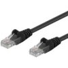 Kabel Patchcord Utp Cu Kat.5E 1,5M Czarny