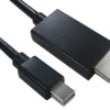 Kabel DisplayPort długość 1m B: HDMI A: Złącze DP (Display Port) Mini męskie RS PRO 1080p