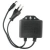 Zasilacz DC 12V 2A 5.5/2.1 zasilanie kamer LED IoT EU wodoodporny czarny