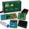 VAVTEDUBOX4 Zestaw 3 kitów DIY do nauki lutowania (AVTEDU621, AVTEDU634, AVTEDU637) (AVTEDU3PAKIET)