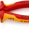 Knipex długość 140 mm gr. cięcia: 3mm VDE Stal elektryczna chromowo-wanadowa