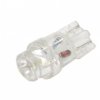 Żarówka LED W5W T10 10mm biała zimna 12V stożek
