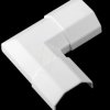 90782 Cable conduit corner piece, 33 mm, white