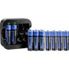 Hixon J818I*12+Q022 Charger for Li-ion cylindrical cells AA AAA
