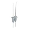 WAGO 280-473 2-pole Pin Module for Termi-Point 0.8x2.4mm Grey