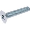Countersunk head screw, PH cross slot, M2.5, 10 mm, steel, galvanized, DIN 965/ISO 7046, BYB-3-16H2540