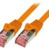 Cq2098s Patch Cord S/Ftp 6 Linka Cu Lszh Pomarańczowy 10M 27Awg