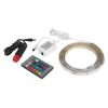 Taśma LED ZESTAW RGB 12V 2m (*) sterownik+pilot, samochodu,