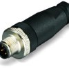 Wtyczka prosta M12 756-9203/040-000 /5szt./