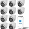 Kamera 4w1 Hilook by Hikvision kopułka 8MP TVI-T8M-20DL Opakowanie zbiorcze 10szt.