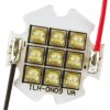 Tablica LED ILH-OW09-BLUE-SC211-WIR200., 252 lm 9-diodowy, kolor: Niebieski, ILS, OSLON 150 9+ PowerStar