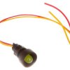 Lampka Sygnalizacyjna 10Mm Żółta 12-24V Ac/Dc Klp 10Y/24V 84410004