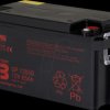 GP12650 Rechargeable lead-fleece battery, 12 V, 65 Ah, standby UPS
