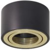 Oprawa Natynkowa Halogenowa Spot Ruchoma Amat-S Insert Okrągła Czarno-Złota...