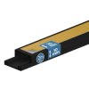 Kanał elektroinstalacyjny / Korytko kablowe samoprzylepne 20х10 (2m) Ciemny Antracyt EDO777762