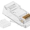 Wtyk RJ45 kat.5e - z prowadnicą