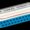 12032010 Gender changer, adapter, DB25, female/female