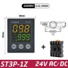 Przekaźnik czasowy ST3p-1Z (seria LED) / 24V AC/DC