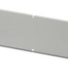 Side panel, PC, (W x H x D) 116 x 59.4 x 2 mm, light gray, for enclosure half shells, 2203375