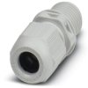 Cable gland, M16, 20 mm, Clamping range 4.5 to 10 mm, IP68, light gray, 1424514