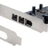 Karta szeregowa, l. portów: 3, magistrala: PCIe, Szeregowe