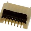 Złącze FPC 6-pinowe 0.5mm Montaż powierzchniowy Męski Molex
