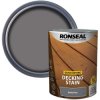 Ronseal 39085 Quick Drying Decking Stain Rocky Grey 5 litre