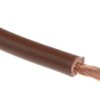 Przewód montażowy 2,5 mm² Brązowy RS PRO PVC 13 AWG 750 V dł. 100m 50/0,25 mm +70°C BS 6004, zgodność z RoHS
