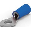 Insulated ring cable lug, 1.0-2.5 mm², AWG 16 to 14, 4.3 mm, M4, blue, 342143-1