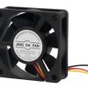 Wentylator 60x20 mm 12V ślizgowy 3 przewody