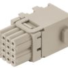 Wzmocnione złącze zasilania 6-pinowe HARTING 4A 32 V Żeński
