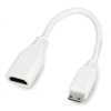 Adapter miniHDMI - HDMI oryginalny do Raspberry Pi Zero/Zero 2 - 10cm