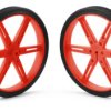 Pololu Wheel 80×10mm Pair - Red